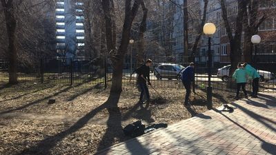 «Мы с природой дружим, мусор нам не нужен» «Мы с природой дружим, мусор нам не нужен»